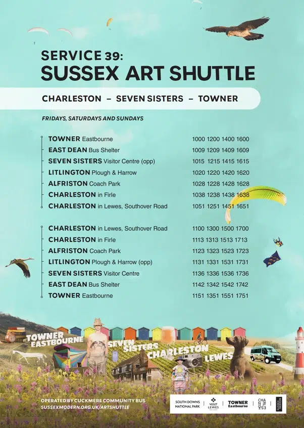 An image of the bus schedule